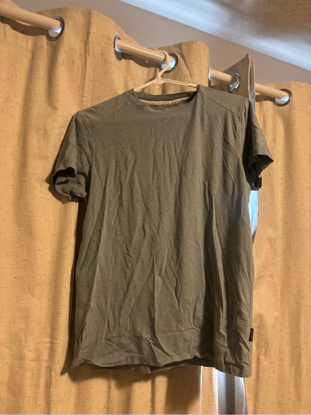 Kenneth Cole Olive Green Crewneck Short Sleeve Tee